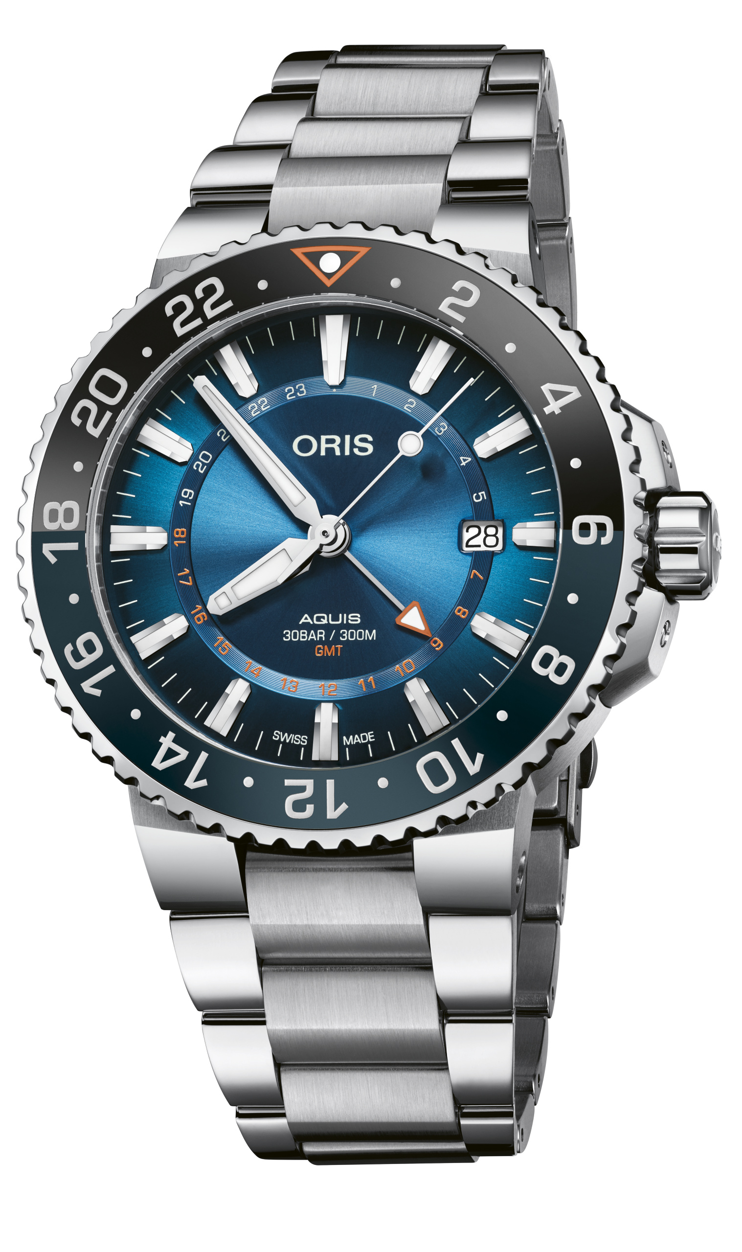 Oris Aquis Carysfort Reef Stainless Steel Watch Image
